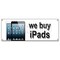 Signmission WE BUY IPADS BANNER SIGN trade cash apple repairs iphones tablets ram B-We Buy Ipads - alternate 1